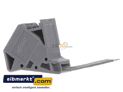 Ansicht rechts WAGO Kontakttechnik 285-447 Potenzialabgriff f.50qmm Klemmen grau 