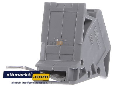 Ansicht hinten WAGO Kontakttechnik 285-447 Potenzialabgriff f.50qmm Klemmen grau 
