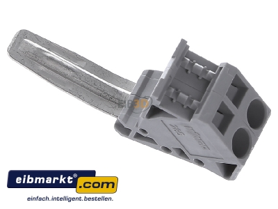 Ansicht oben links WAGO Kontakttechnik 285-447 Potenzialabgriff f.50qmm Klemmen grau 