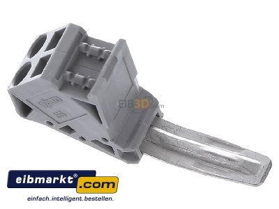 Ansicht oben rechts WAGO Kontakttechnik 285-447 Potenzialabgriff f.50qmm Klemmen grau 
