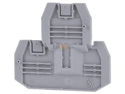 Front view Phoenix Contact D-UTTB 2,5/4 End/partition plate for terminal block 
