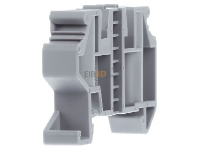 View on the left Phoenix E/UK-NS 35 End bracket for terminal block plastic 
