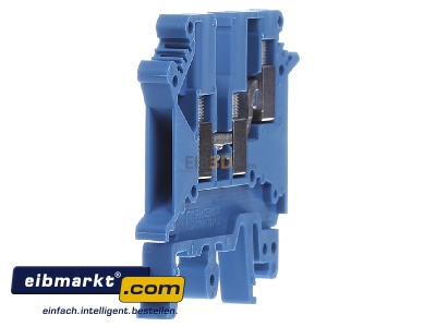 View on the left Phoenix Contact UK  3-TWIN BU Feed-through terminal block UK 3-TWIN BU
