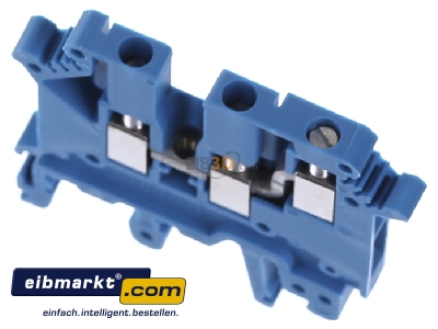 View up front Phoenix Contact UK  3-TWIN BU Feed-through terminal block UK 3-TWIN BU
