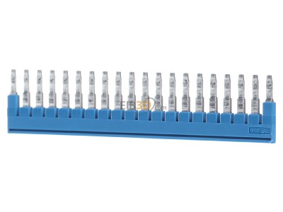Frontansicht Phoenix FBS 20-5 BU Steckbrcke 20pol. blau 