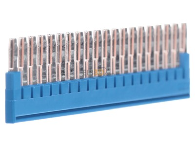 Ansicht links Phoenix FBS 20-5 BU Steckbrcke 20pol. blau 