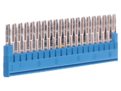 Ansicht rechts Phoenix FBS 20-5 BU Steckbrcke 20pol. blau 
