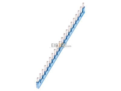 View top left Phoenix FBS 20-5 BU Cross-connector for terminal block 20-p 
