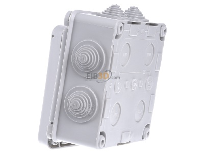 View on the right Spelsberg HP 100-L Surface mounted box 113x113mm 
