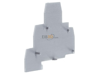 Ansicht rechts ABB FED6 Abschlu�platte grau 1mm 