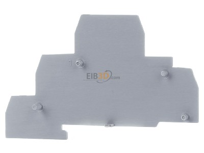Ansicht hinten ABB FED6 Abschlu�platte grau 1mm 