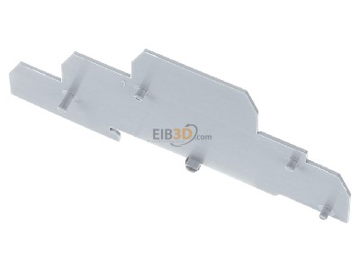 Ansicht oben hinten ABB FED6 Abschlu�platte grau 1mm 