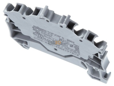 Top rear view WAGO 2002-6401 Feed-through terminal block 5,2mm 24A 
