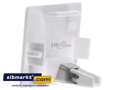 View on the right OBO Bettermann WDK HE40060RW End cap for installation duct 60x40mm 
