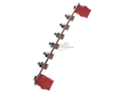 View top right Dehn+S�hne PAS I 6AP M10 CU Potential equilisation bar/Ground 
