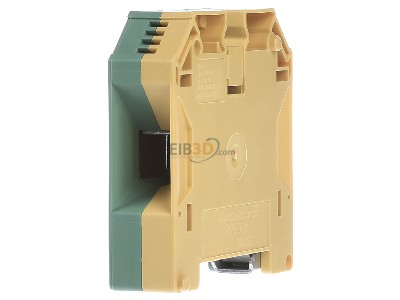View on the left Weidmller WPE 50N Ground terminal block 1-p 18,5mm 
