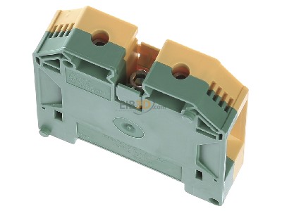 Top rear view Weidmller WPE 50N Ground terminal block 1-p 18,5mm 
