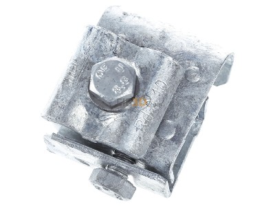 View top right Dehn 339 050 Gutter clamp for lightning protection 
