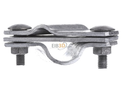Back view Dehn 620 015 Connection clamp for earth rods 20 mm 
