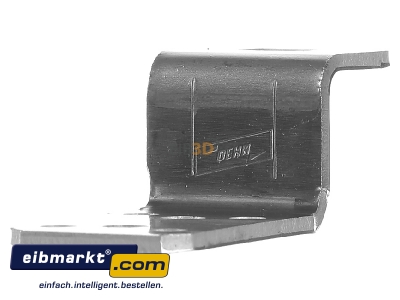 Ansicht links Dehn+Shne 377 005 Anschlusslasche Z-Form Al D11mm 