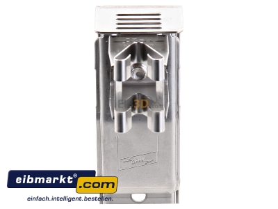Ansicht oben vorne Dehn+S�hne DLH DG H20 UK8 V2A Dachleitungshalter f.Dach-Wandplatten 