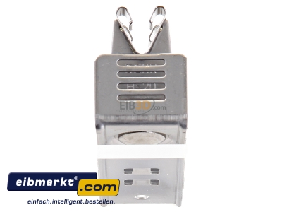 Ansicht oben hinten Dehn+S�hne DLH DG H20 UK8 V2A Dachleitungshalter f.Dach-Wandplatten 