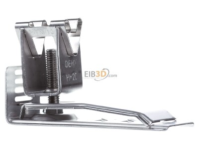 View on the right DEHN 206 399 Roof holder for lightning protection 
