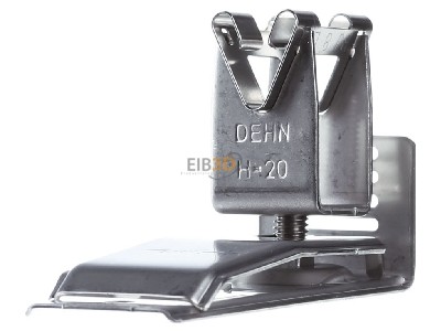 Back view DEHN 206 399 Roof holder for lightning protection 
