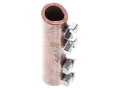 View top left Dehn 385 207 Sleeve connection lightning protection 

