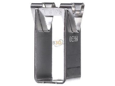 View on the left Dehn 207 029 Holder for lightning protection 
