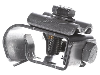 Front view Dehn 339 059 Gutter clamp for lightning protection 
