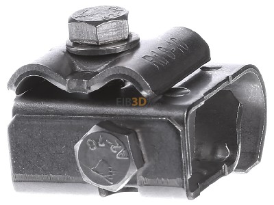 View on the right Dehn 339 059 Gutter clamp for lightning protection 
