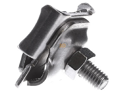 View on the right Dehn 365 039 Rebate clamp for lightning protection 
