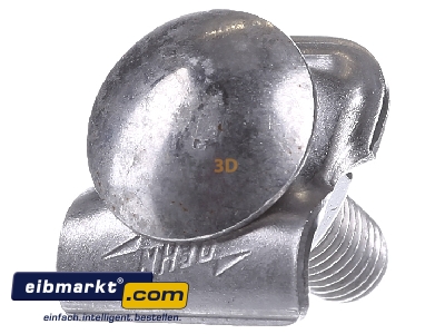 Front view Dehn+Shne 390 159 Clamp connector lightning protection
