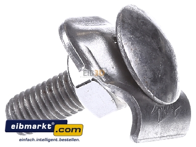 View on the left Dehn+Shne 390 159 Clamp connector lightning protection
