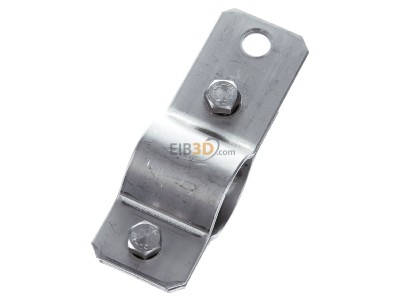 Top rear view Dehn 410 339 Earthing pipe clamp 34mm 

