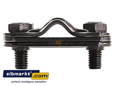 Frontansicht Dehn+Shne 459 139 UNI-Trennklemme NIRO m.Pla. f.Rd8-10/Fl30 