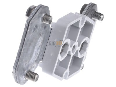 View on the right Dehn 453 100 Lightning protection disconnect clamp 
