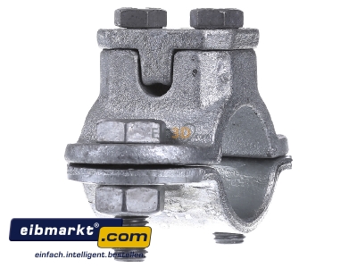 View on the right Dehn+Shne 407 100 Earthing pipe clamp 33,7mm
