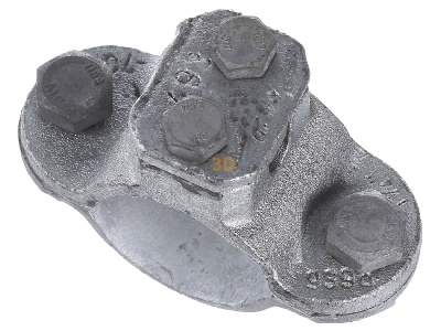 Ansicht oben vorne Dehn+Shne 407 114 Erdungsrohrschelle D 42,4mm TG/tZn 