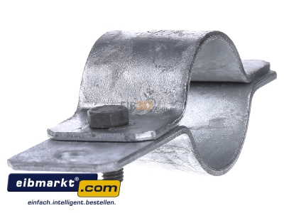 View on the right Dehn+Shne 410 112 Earthing pipe clamp 48,3mm
