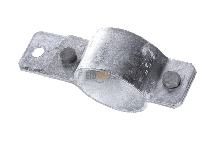 Top rear view Dehn 410 200 Earthing pipe clamp 60,3mm 
