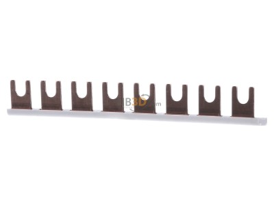 Front view Dehn MVS 1 8 Phase busbar 1-p 16mm� 
