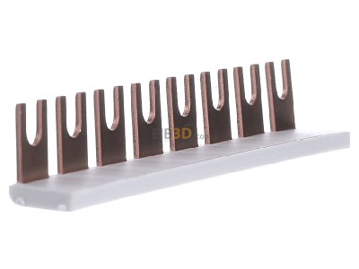 View on the right Dehn MVS 1 8 Phase busbar 1-p 16mm 
