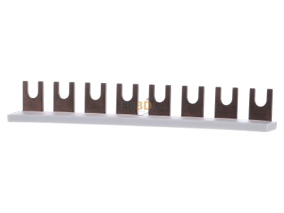 Back view Dehn MVS 1 8 Phase busbar 1-p 16mm� 
