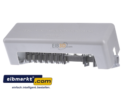 Back view Dehn+Shne 563 010 Equipotential bonding bar
