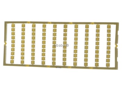 Front view WAGO 248-501/000-017 Label for terminal block 
