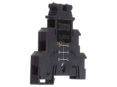 Ansicht links Phoenix DIKD 1,5-PV BK Initiatoren-/Aktorenklemme Reihenklemme 