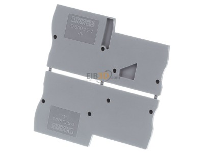 Frontansicht Phoenix D-STIO 2,5/3 Abschlussdeckel 2,2mm, grau 