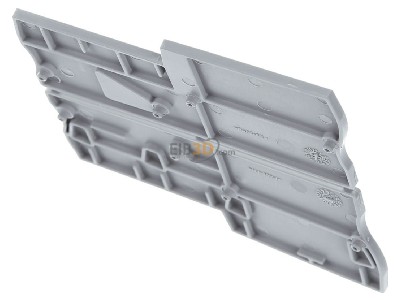 Ansicht oben hinten Phoenix D-STIO 2,5/3 Abschlussdeckel 2,2mm, grau 